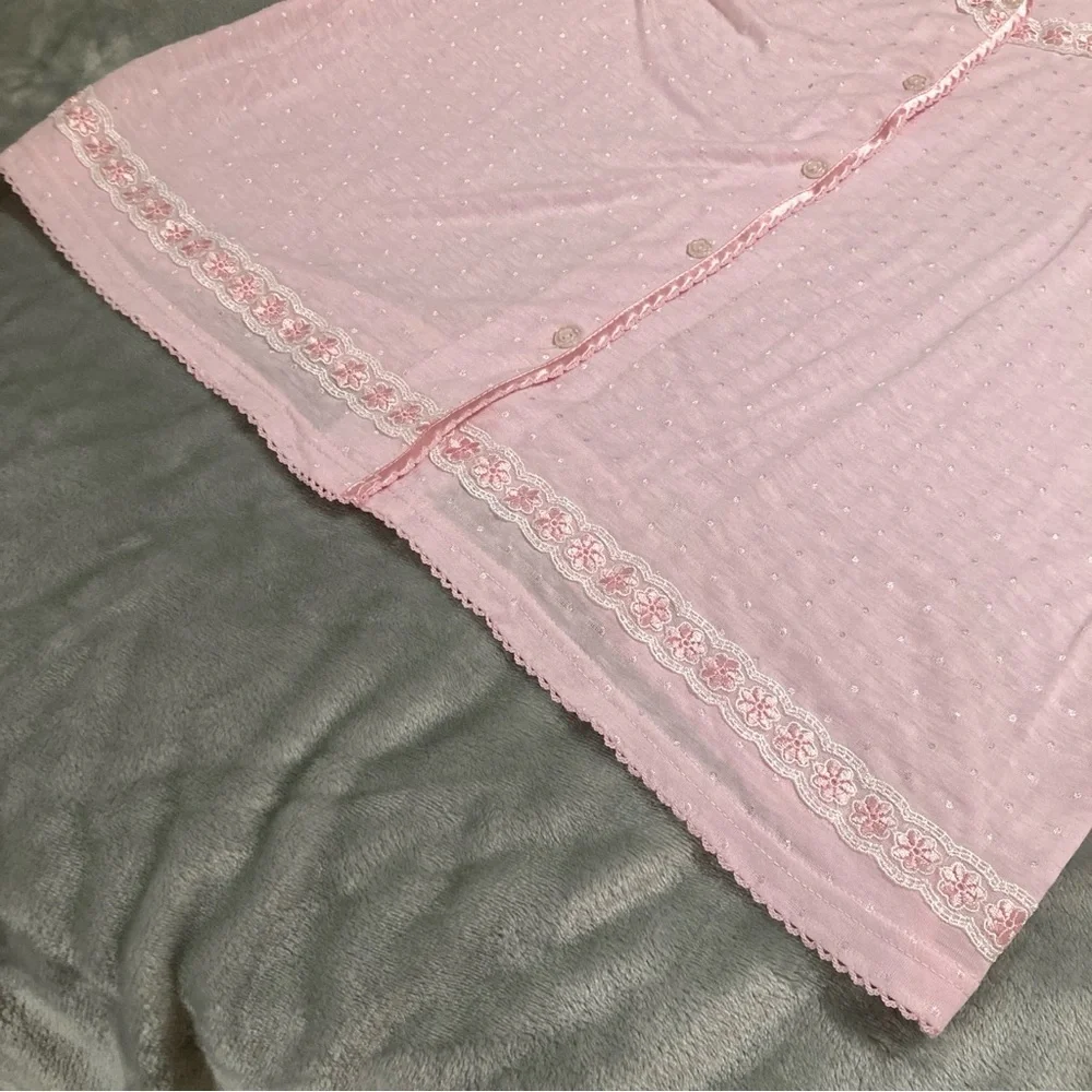NWOT Blair Pajama Top and Cropped Bottoms Set Size L